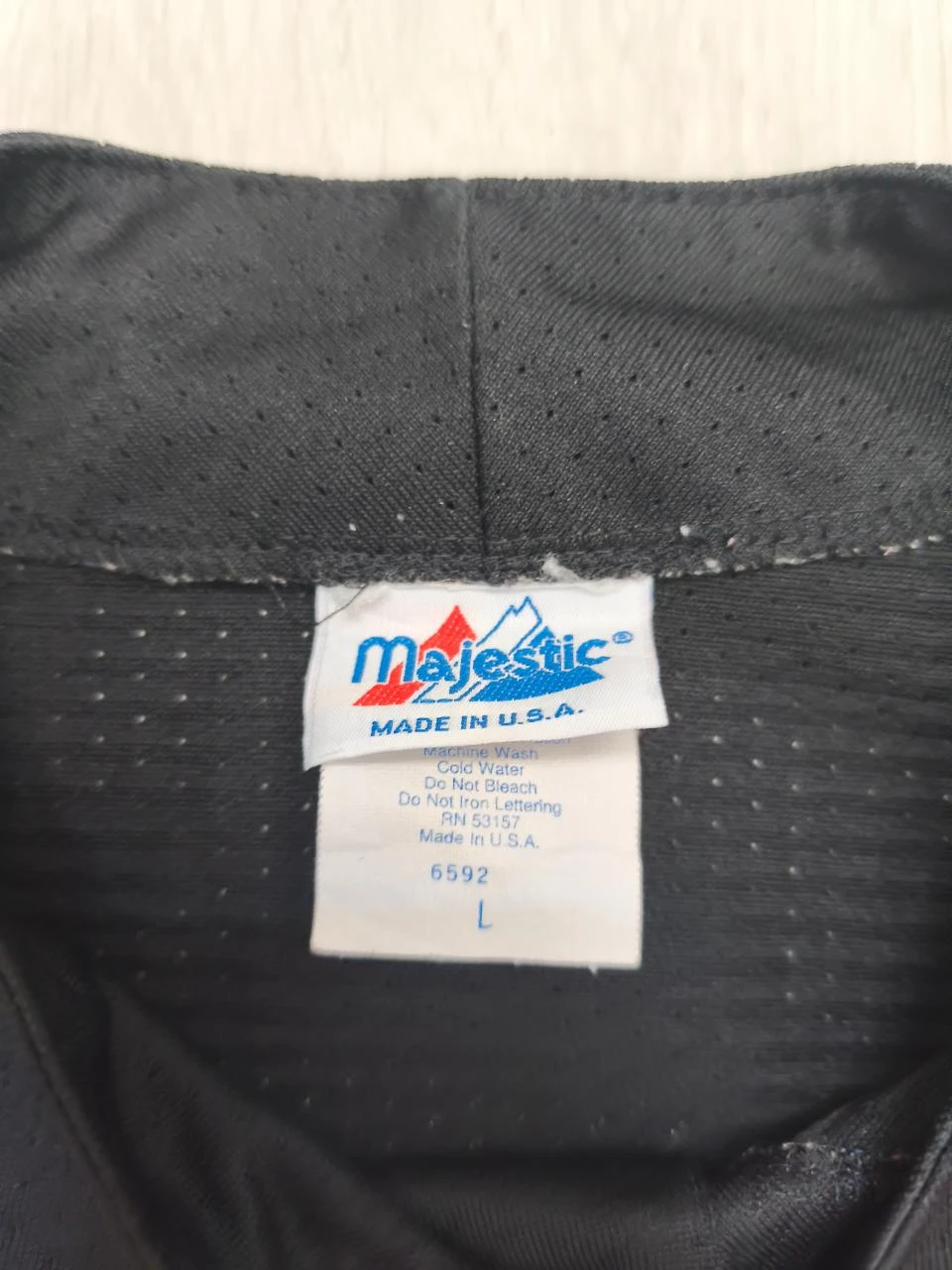 Baseball Jersey Majestic Maat L – photo 3